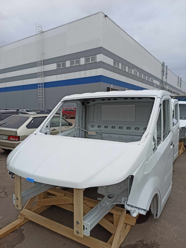 Кабина ГАЗ-A21R22 Газель Next NN (окрашенная без обивки) Цвет БЕЛЫЙ БЕЗ VIN Оригинал