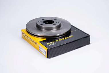 Диск тормозной передний Лада Largus без АБС (8201464598) G-PART